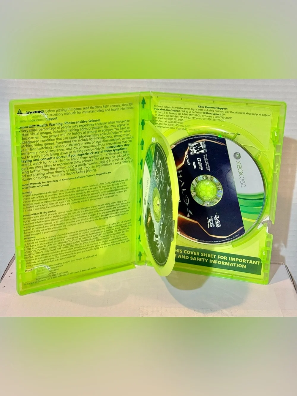 Halo 4 XBox 360 EUC ⭐️TESTED⭐️